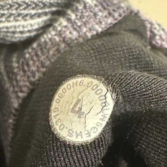 Lululemon Align leggings space dye gray and white crop length hidden pocket Sz 4 - Picture 9 of 9